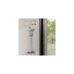 KLUDI - Sprchový set s termostatem, průměr 25 cm, 3 proudy, chrom 6906705-81