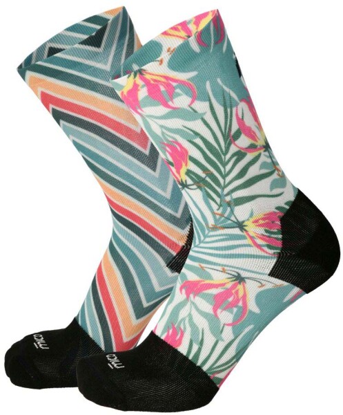 Cyklistické ponožky Mico LIGHT EXTRA DRY BIKE CREW SOCKS - dva páry Velikost textilu: M