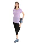 Dámské merino triko krátký rukáv ICEBREAKER Wmns Tech Lite II SS Tee, Purple Haze velikost: XS