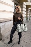 Stylová kabelka Reisenthel Daily Shopper Jacquard grey