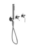 SAPHO - ULTRAMIX podomítková sprchová/vanová baterie s ruční sprchou, 2 výstupy, chrom UT045