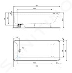 Kielle - Arkas I Zrcadlová skříňka s LED osvětlením, vyhříváním a USB portem, 80x70x13 cm, matná černá 50111814