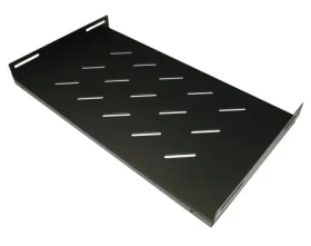 XtendLan Police 270mm černá / Police pro nástěnné rozváděče WS / hloubka 450 mm / nosnost 45 kg (BPOLICE6027-BLACK)