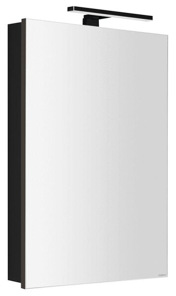 SAPHO - GRETA galerka s LED osvětlením, 50x70x14cm, černá mat GR055-0035