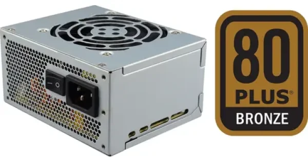 Fortron FSP350-50SAC / Napájecí zdroj / SFX / 350W / 80PLUS Bronze / Aktivní PFC (9PA350CY03)