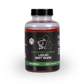 Nash Booster Monster Shrimp Liquid Bait Soak 250ml (B6575)