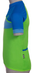 Etape Peddy dětský dres krátký rukáv zelená/modrá vel.
