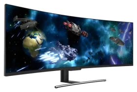 49" LC-Power LC-M49-DFHD-144-C-Q černá / Monitor / zakřivený / VA / UltraWide Full HD / 144Hz / HDR400 (LC-M49-DFHD-144-C-Q)