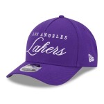 New Era Pánská kšiltovka Los Angeles Lakers NBA 2025 Draft 9FORTY M-Crown A-Frame Snapback - Fialová