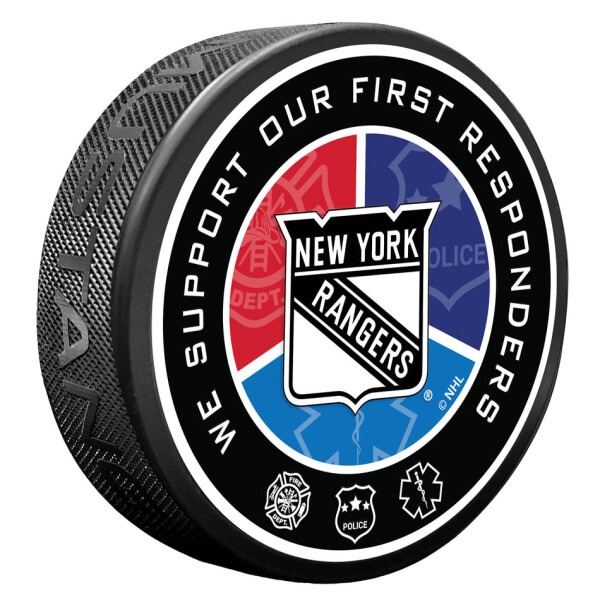 Mustang Puk New York Rangers NHL First Responder