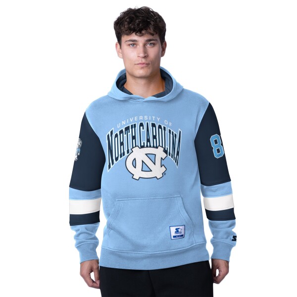 Starter Pánská mikina North Carolina Tar Heels NCAA End Zone Hoodie Velikost: L