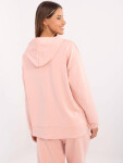 Mikina DHJ BL 20510.68 peach jedna velikost