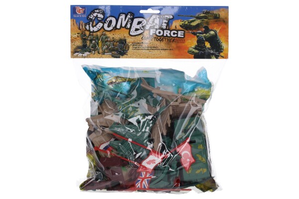 Vojáci figurky set 55 ks 5 cm