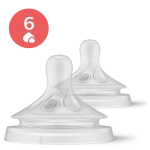 Philips Avent Natural Response SCY966/02 / Savička / Flow 6 – na kaši / 6m+ / 2 ks (SCY966/02)