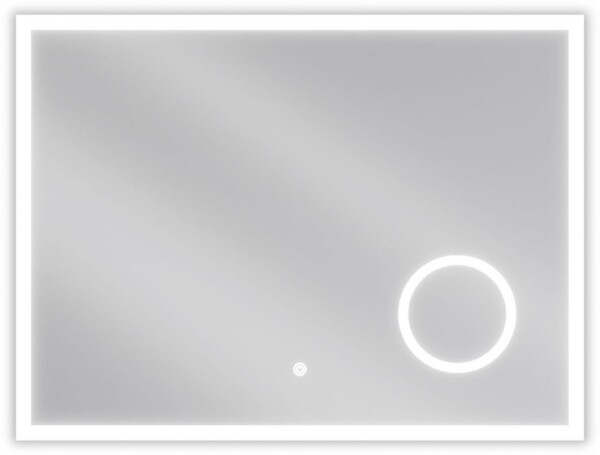 MEXEN - Kala zrcadlo s osvětlením 80 x 60, LED 6000K, 9820-080-060-611-00