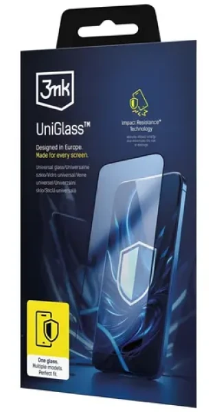 3mk UniGlass 37 / Tvrzené sklo / univerzální / Impact Resistance