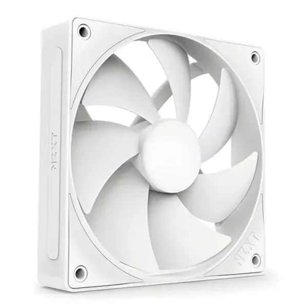 NZXT F120P bílá / Ventilátor / 120 mm / Fluid Dynamic Bearing / 30 dB / 2000 RPM / 73,47 CFM / 4-pin PWM (RF-P12SF-W2)