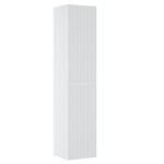 COMAD - Vysoká skříňka 2 dvířka ICONIC WHITE 5907611654965