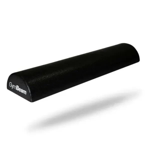 Válec na cvičení Half Round Roller Black - GymBeam (černá) (85894-1-single_variant)
