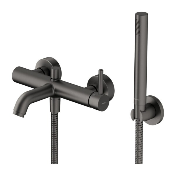 OMNIRES - Y vanová baterie se sprchovou soupravou grafit /GR/ Y1231GR