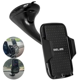 Beline BLNCH01 černá / Držák do auta / 3v1 / Ventilace, palubní deska, čelní sklo / Univerzální (BLNCH01)