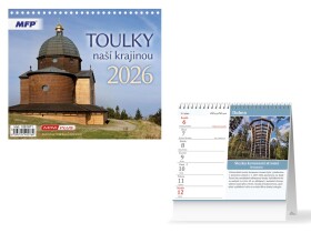 Stolní kalendář mini 2026 MFP - Toulky naší krajinou