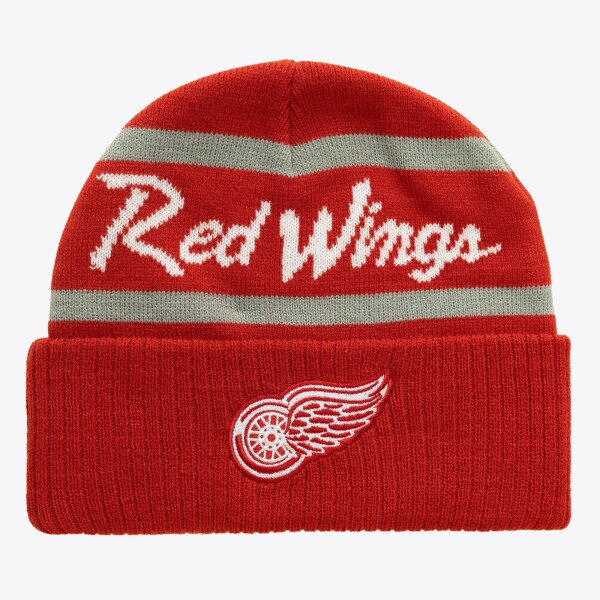 Mitchell & Ness Pánská zimní čepice Detroit Red Wings NHL Head Coach Knit
