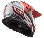 Endurová helma LS2 MX436 PIONEER EVO EVOLVE RED WHITE Velikost.: