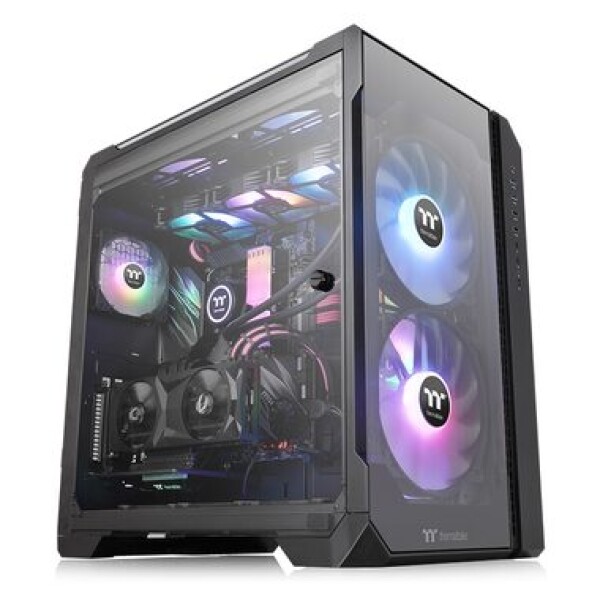 Thermaltake View 51 TG ARGB Black ATX 1x USB 3.1 USB 2.0 USB 3.0 bez zdroje