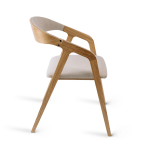 MURDIA trade s.r.o. Jídelní židle křesílko FRAME SOFT - dub MUR-FRAME-SOFT-DUB