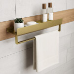 REA - Police do koupelny SF01 60cm gold brush REA-06003