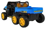 Mamido Dětské elektrické auto Farmer Truck modré