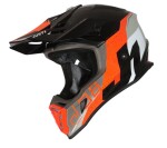 Moto přilba Just1 J38 Korner oranžovo/černá - XL
