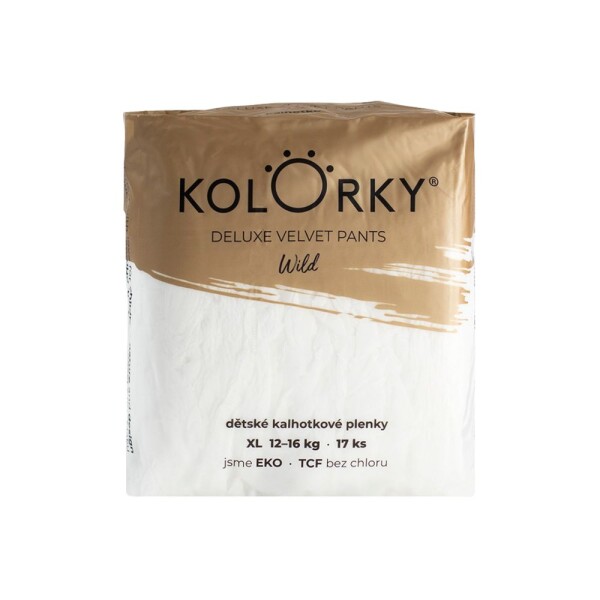 KOLORKY DELUXE VELVET PANTS Wild, XL 12-16 kg 17 ks