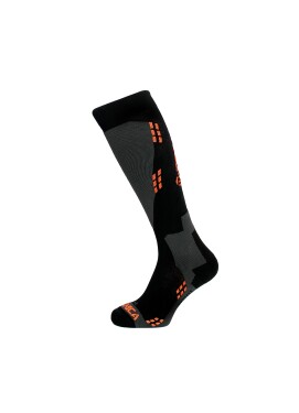 Lyžařské ponožky TECNICA WOOL ski socks, Black/Orange ponožky vel. EUR: