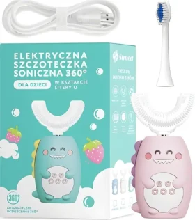 Simed 360 růžová / Elektrický zubní kartáček (S852)