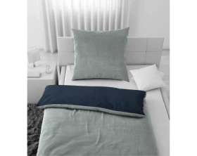 Povlečení Cashmere Touch, stříbrná/antracit