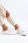 Dámské tenisky z ekologické kůže bílé Tiraelle 39