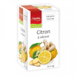 Apotheke PREMIER Citron a zázvor čaj 20x2g