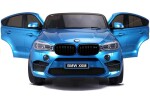 Mamido Elektrické autíčko BMW X6 M dvoumístné XXL lakované modré
