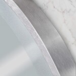 Tutumi - Zrcadlo LED 60cm MMJ BRUSH SILVER HOM-06505