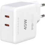 Renkforce RF-QiWC3in1-01 bezdrátová indukční nabíječka USB-C® Nabíjení až tří zařízení současně, Pro zařízení kompatibil