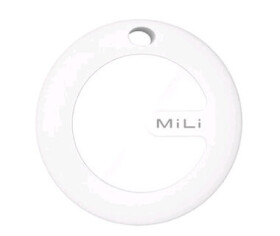 MiLi MiTag černá / Bluetooth lokalizační čip / IPX67 / spolupracuje s Apple Find My (MI-HD-P16-BK)