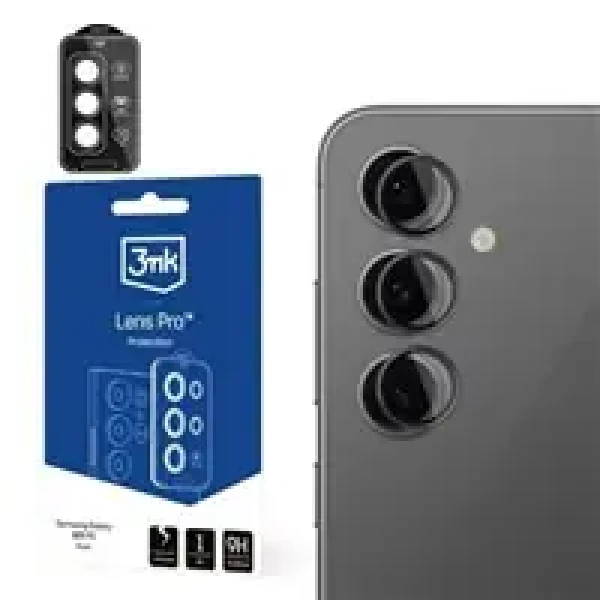 3mk Lens Protection Pro sklo na fotoaparát pro Samsung Galaxy S24 FE Black (5903108618984)