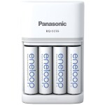 Panasonic Eneloop Charger BQ-CC55 + 4 x R6/AA Eneloop 2000mAh BK-3MCCE K-KJ55MCC40E