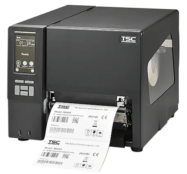 TSC MH261T Stolní TT tiskárna štítků / 203 dpi / displej / RS-232 / USB / LPT / LAN (MH261T-A001-0302)