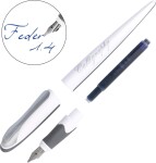 Kaligrafické pero ONLINE AIR White 1,4 mm plnicí pero iridiový hrot