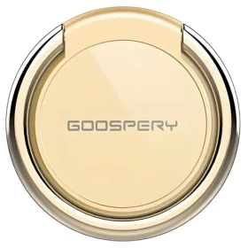Mercury Ring zlatá / Držák / Prstenový úchyt na prst / 360° otočný / univerzální