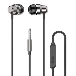 Dudao X10 PRO drátová sluchátka do uší černá / s mikrofonem / 3,5 mm mini jack / kabel 1.2 m (204522)