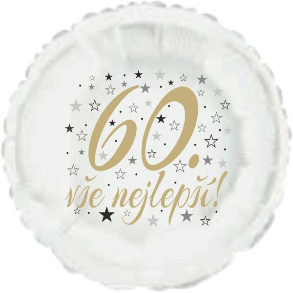 60. narozeniny balónek kruh Balonky.cz 60. narozeniny balónek kruh Balonky.cz